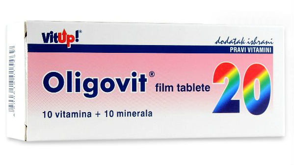 Oligovit tablete