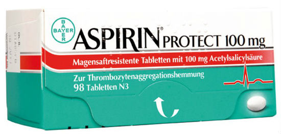 Aspirin protect lek