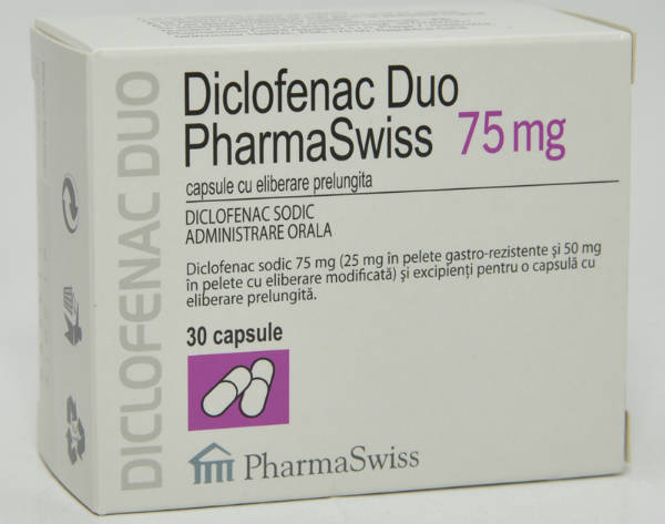 Diclofenac duo tablete